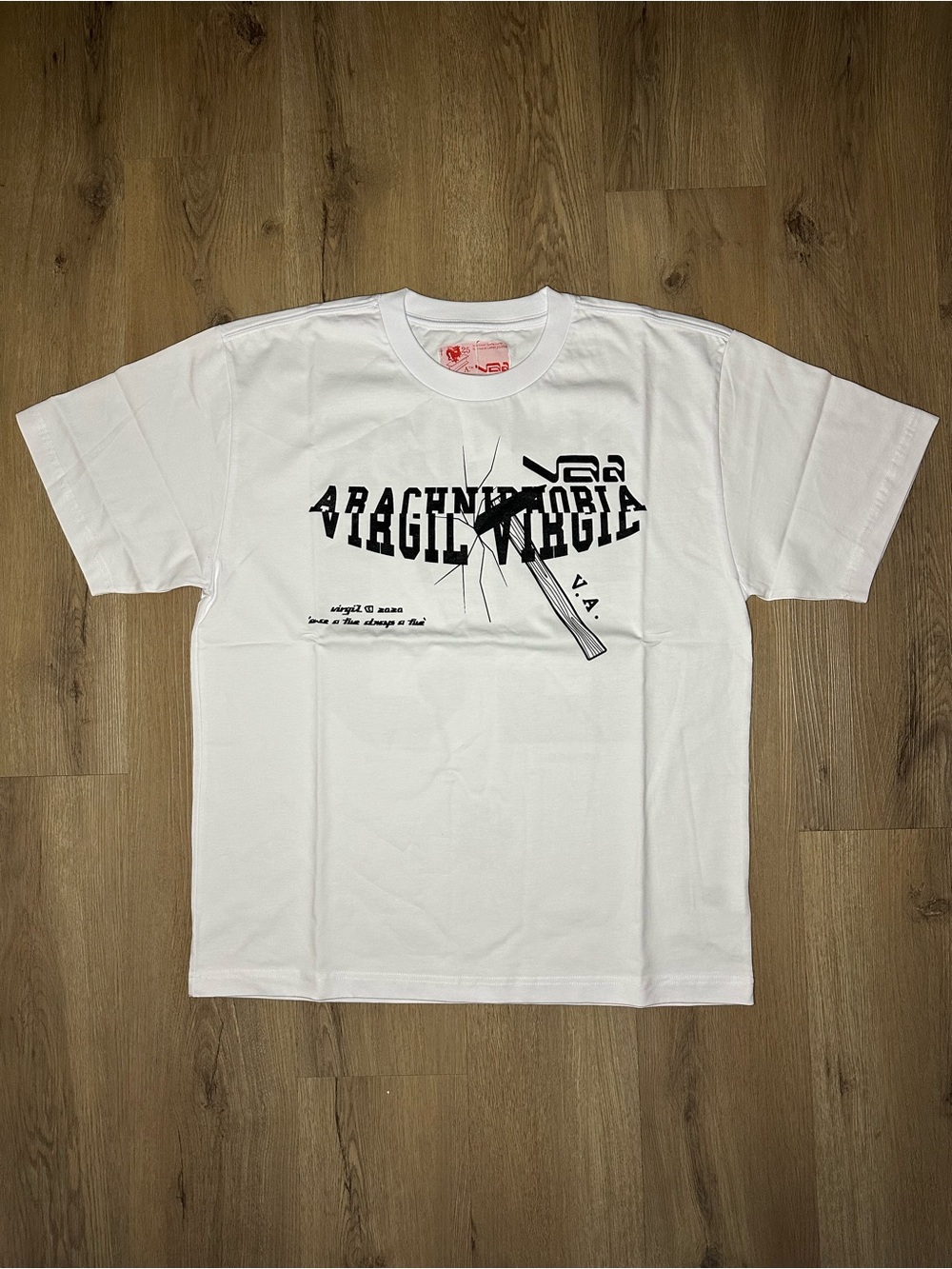 Sp5der x Virgil Abloh Pyrex ‘White’ T-Shirt